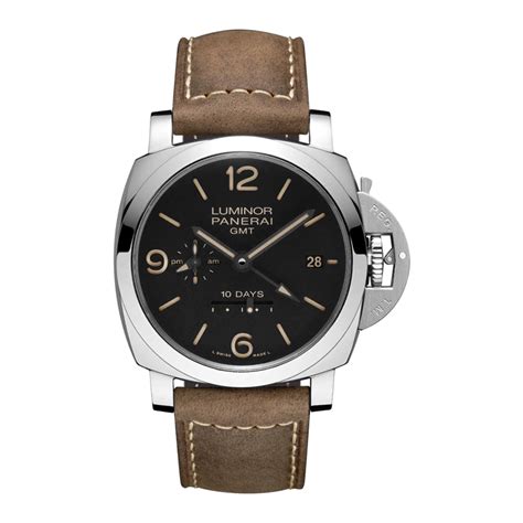 how to set gmt hand on panerai|Panerai luminor manual.